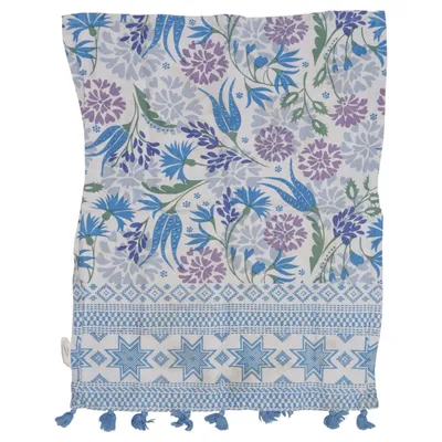 Kitchen towel (Blue, White, Purple) from Gudrun Sjödén Cotton