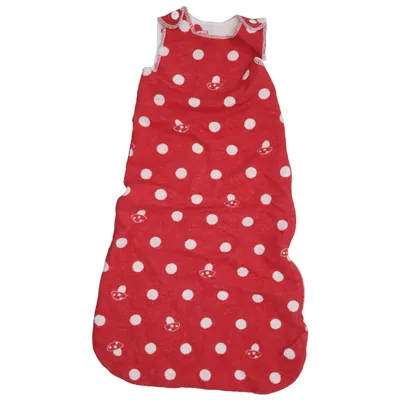 Swaddle sack (Red, White) from David Fussenegger Cotton, Viscose