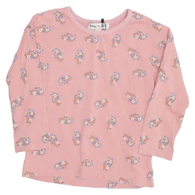 Long sleeve T-shirt (Pink, Multicolored) from Amy Lucy Cotton