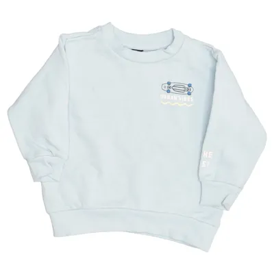 Sweatshirt (Blauw) van Kids Katoen