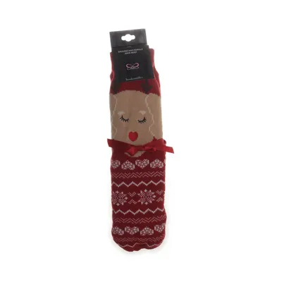 Knit socks (Red, White, Beige) from Hunkemöller Acrylic, Polyester