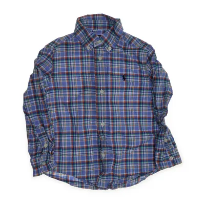 Overhemd (Blauw, Meerkleurig) van Ralph Lauren Katoen