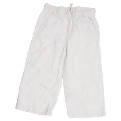 Broek (Beige) van H&M Linnen, Katoen