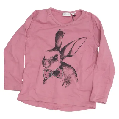 Langarmshirt (Pink) von Name It Minimize Baumwolle