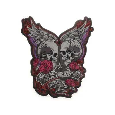 Tygmärke (Svart, Grå, Rosa) från Lethal Angel