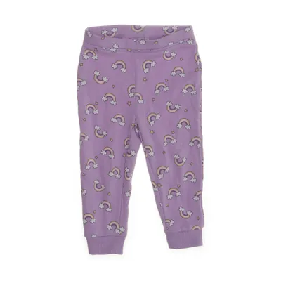Pantalon (Violet, Multicolore) de Pocopiano Coton biologique, Polyester
