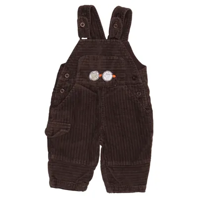 Salopette (Marron) de Fixoni Coton