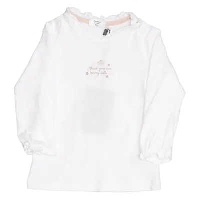 Long sleeve T-shirt (White) from Feetje Elastane, Organic cotton