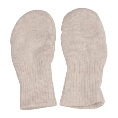 Mittens (Beige) from Huttelihut Wool