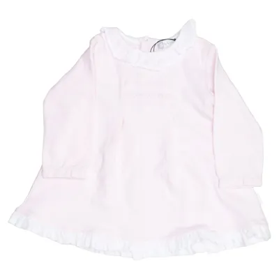 Jurk (Roze, Wit) van Tutto Piccolo Katoen