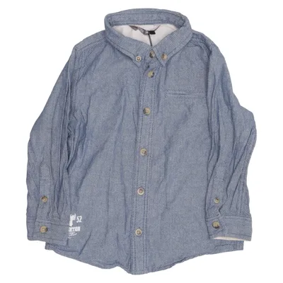 Chemise (Bleu) de Lindex Kids Coton