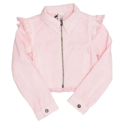 Spijkerjas (Roze) van Haute Hippie Katoen