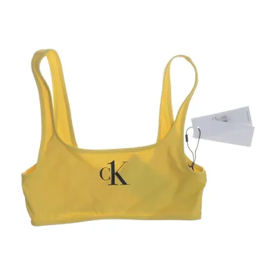 Bikiniöverdel (Gul) från Calvin Klein Swimwear Elastan, Polyamid