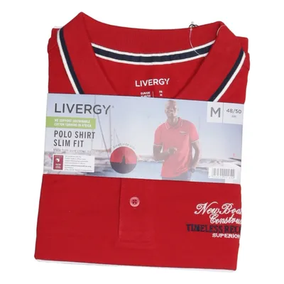 Polo shirt (Red) from Livergy Cotton