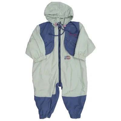 Barboteuse (Vert, Bleu) de European Kids Lindex Coton, Polyester