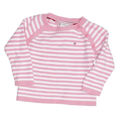 Sweater (Pink, White) from Tommy Hilfiger Cotton