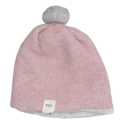Bobble hat (Pink, Gray) from Woolish