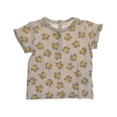 T-shirt (Beige, Multicolored) from Bout'chou Cotton