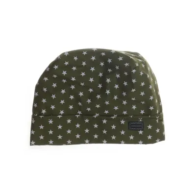 Hat (Green, White) from Handmade