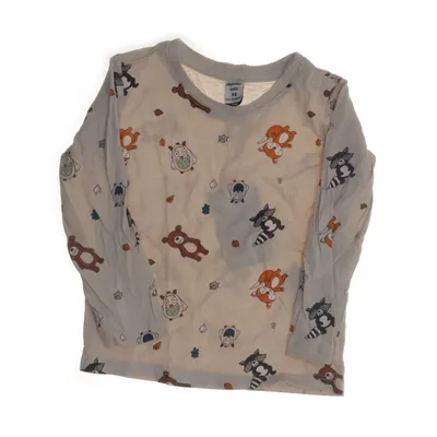 Långärmad t-shirt (Beige, Flerfärgad) från Dopo Dopo Baby Bomull