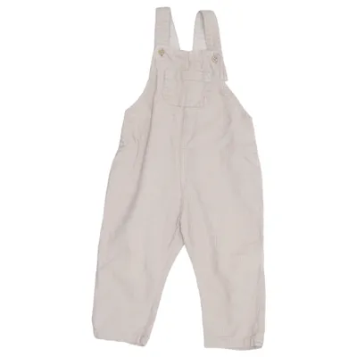 Hängselbyxor (Beige) från Lindex Baby Bomull