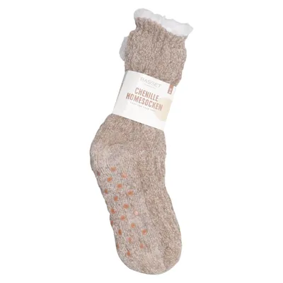 Sockor (Chenille Homesocken) från Basset Akryl, Polyester
