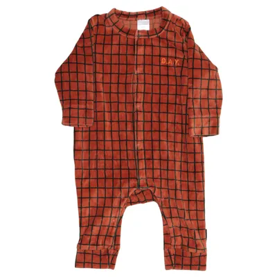 Rompers (Brown) from Tinycottons Cotton, Polyester