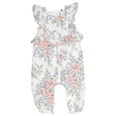 Rompers (White, Multicolored) from Newbie by KappAhl Cotton