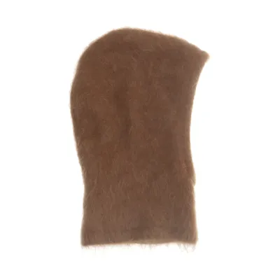 Balaklava (Bruin) van Arket Elastaan, Mohair, Polyester, Wol