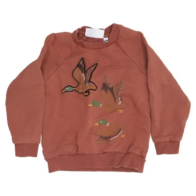 Sweatshirt (Brun) fra Mini Rodini Økologisk bomuld