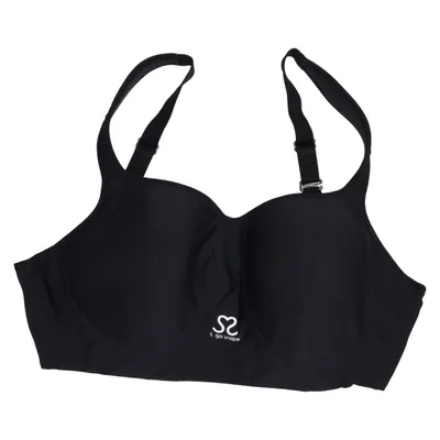 Sports bra (Black) from Sugarshape Elastane, Polyamide, Polyester, Polyurethane