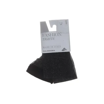 Tights (Black, Silver) from Calzedonia Cotton, Elastane, Polyamide, Polyester
