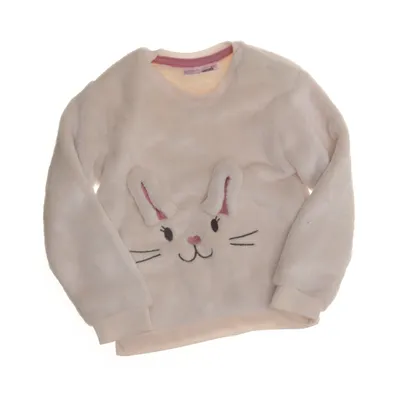 Sweatshirt (White, Pink) from Ergee Polyester
