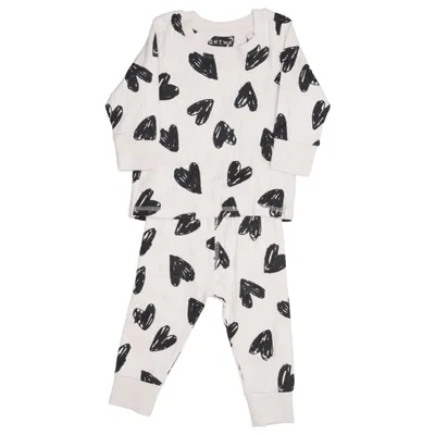 Pyjamas (Beige, Svart) från Next Bomull