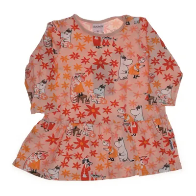 Dress (Pink, Multicolored) from Moomin by Martinex Cotton, Elastane