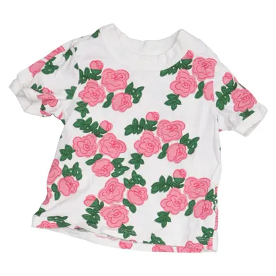 T-shirt (Hvid, Pink, Grøn) fra Mini Rodini Bomuld
