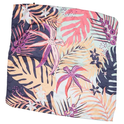 Suit scarf (Blue, Multicolored) from Bershka Accessories