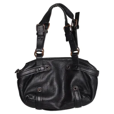 Handbag (Black) from Francesco Biasia Leather