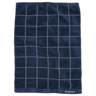 Handdoek (Blauw) van GANT Katoen