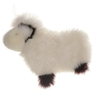 Peau animale de décoration (Blanc, Marron) de Mi Woollies