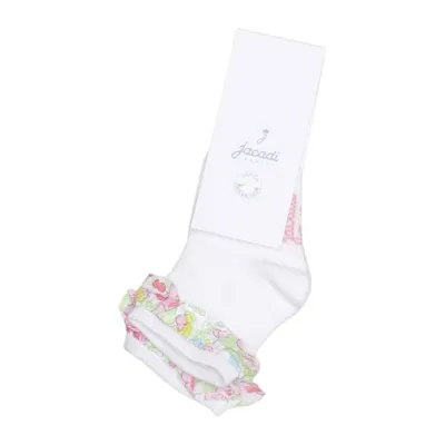 Chaussettes (Blanc, Multicolore) de Jacadi Coton, Élasthane, Polyamide