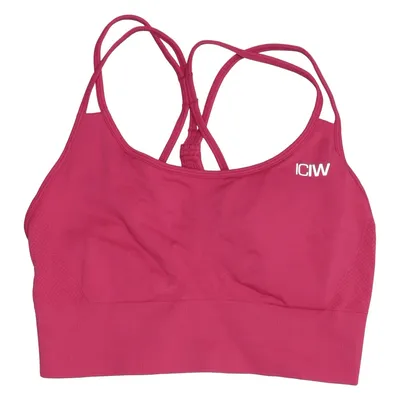 Sports bra (Pink) from ICIW Elastane, Polyamide