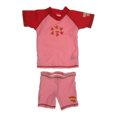 UV-tøj (Pink, Rød) fra Baby by Lindex Elastan, Polyamid