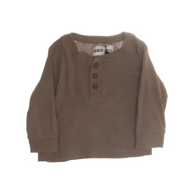 Henley T-shirt (Brun) fra D.M.D by Denim Day Bomuld