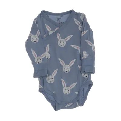 Body (Blue, Multicolored) from Lindex Baby Cotton, Elastane