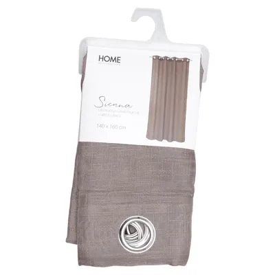 Eyelet curtain (Sienna) from Home Polyester