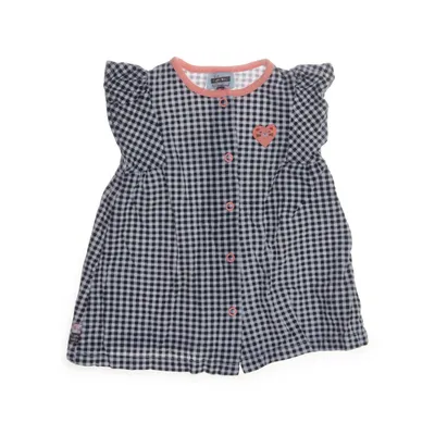 Skjortklänning (Svart, Vit, Rosa) från Lapin Bleu Bomull, Polyester