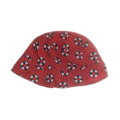 Buckethatt (Röd, Vit, Svart)