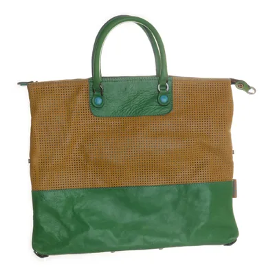 Handtas (Groen, Beige) van Gabs Katoen