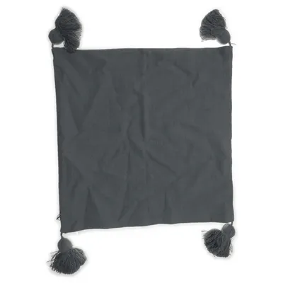 Kuddfodral (Grå) från H&M Home Bomull, Linne, Viskos